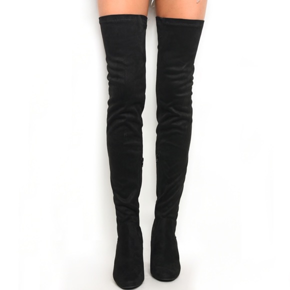 😍🎉HP🎉5🌟Faux Suede Thigh High Boots - Picture 6 of 6